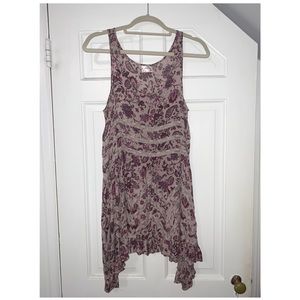 Free People Trapeze Mini Slip Dress - Like new!